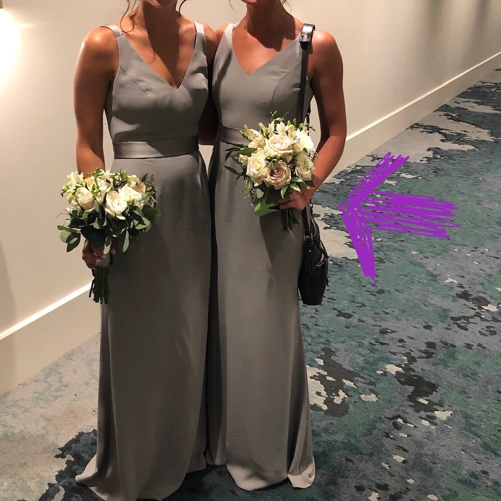 White by Vera Wang Bridesmaid Dress